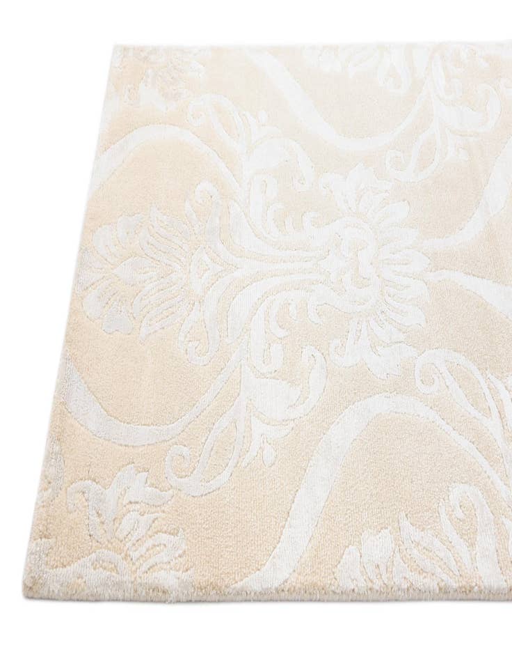 Detail image of  2' 9 x 10'  Hand Knotted Darya Wool Runner Rug