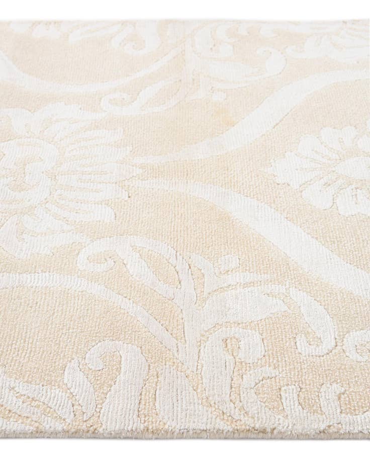 Detail image of  2' 9 x 10'  Hand Knotted Darya Wool Runner Rug