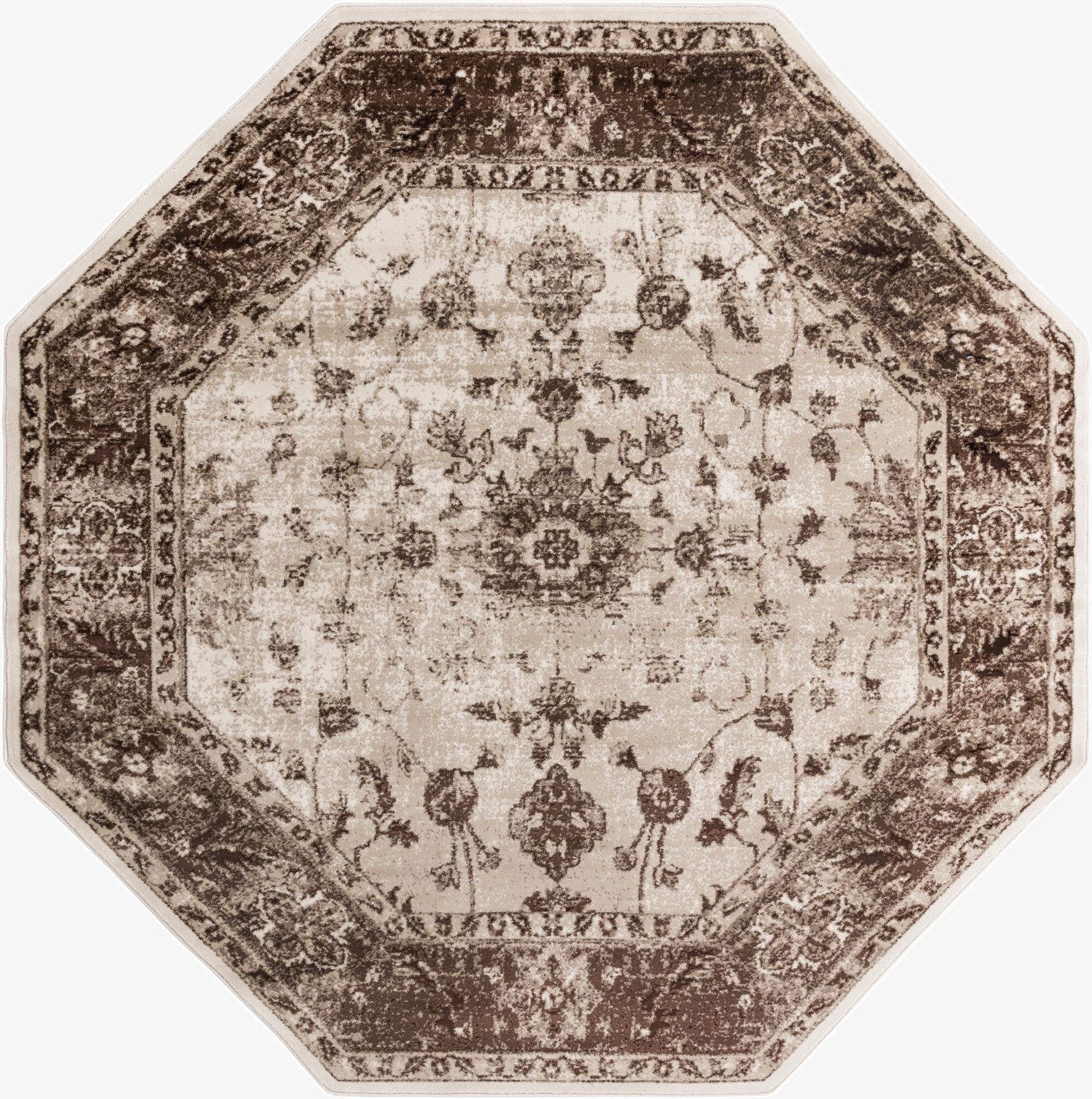  7' 10 x 7' 10 Nepal Octagon Rug
