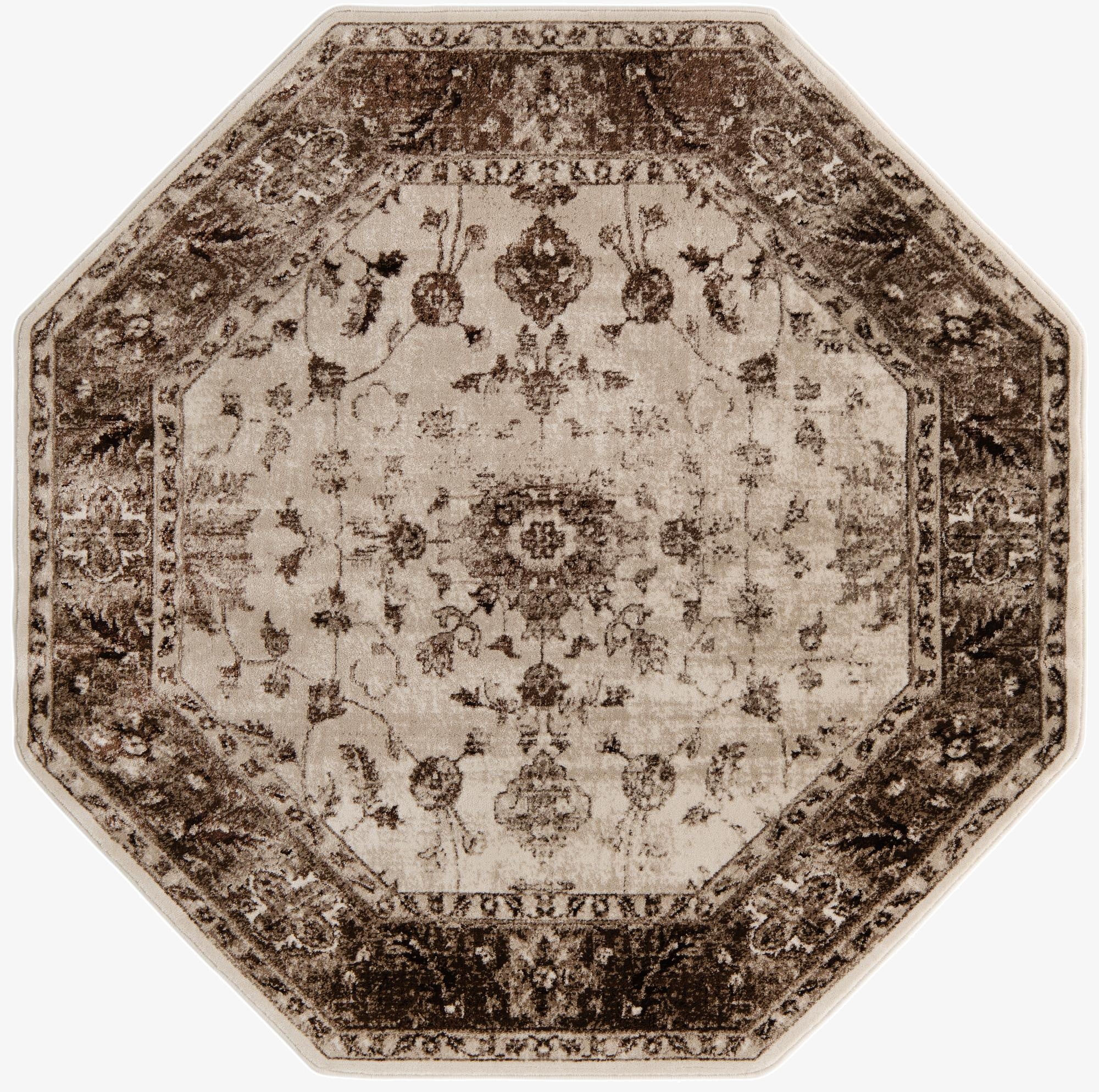 Primary image  6' x 6' Nepal Octagon Rug