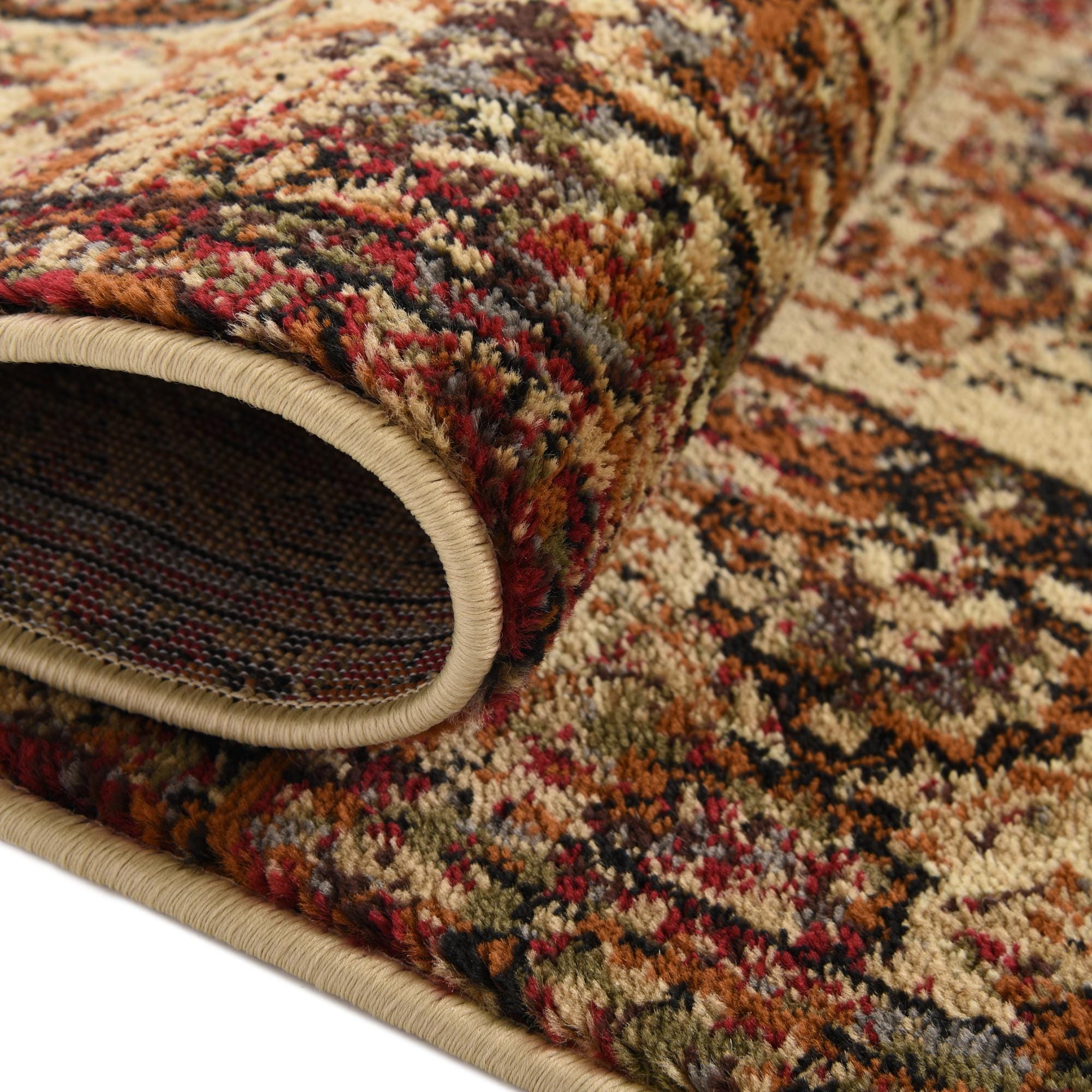 Cream 5' 3 x 5' 3 Saturn Octagon Rug | Rugs.com