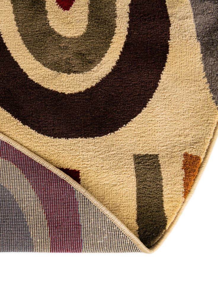 Detail image of  5' 3 x 8' Cafe Oval Rug