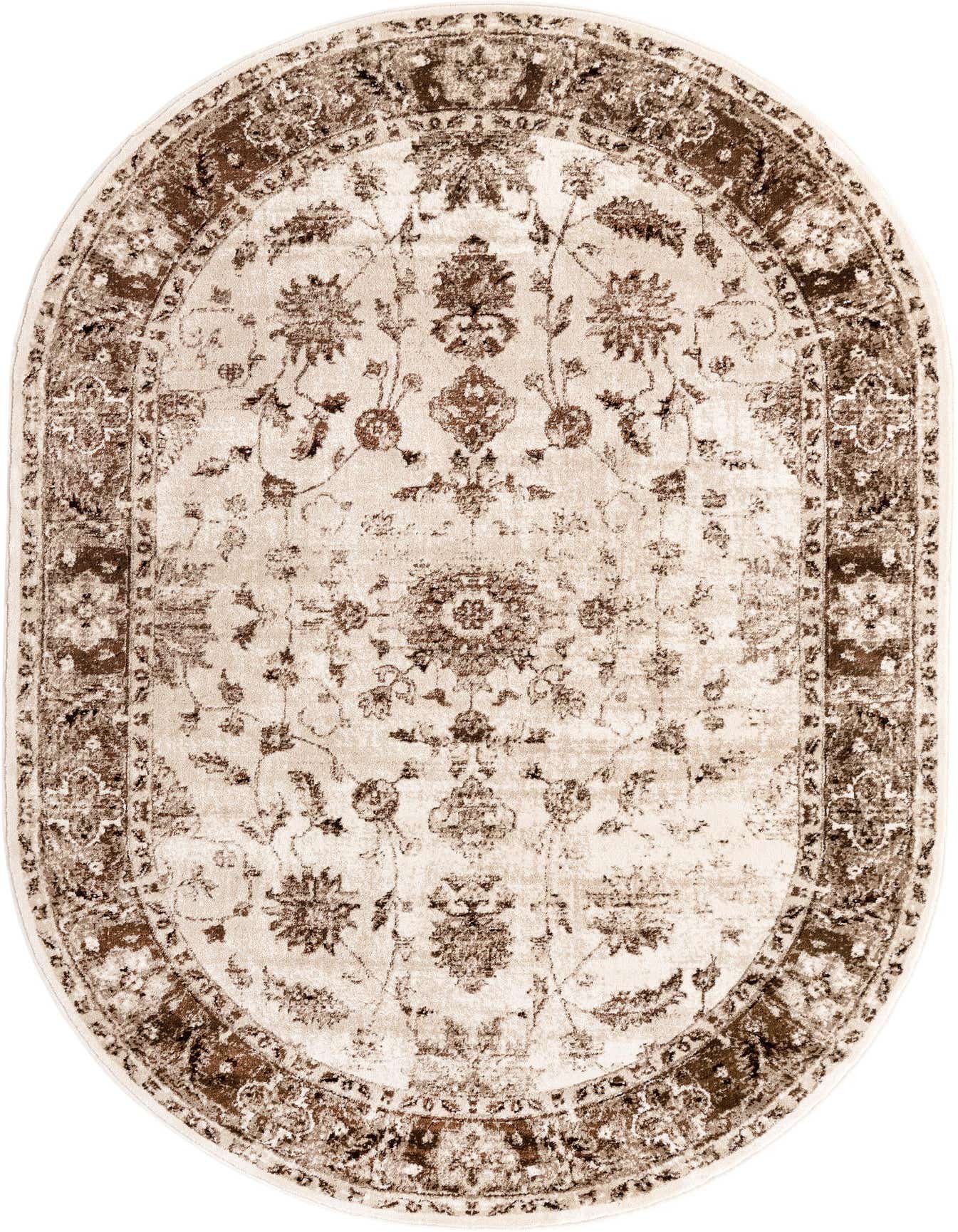 Primary image  6' x 9' Nepal Oval Rug