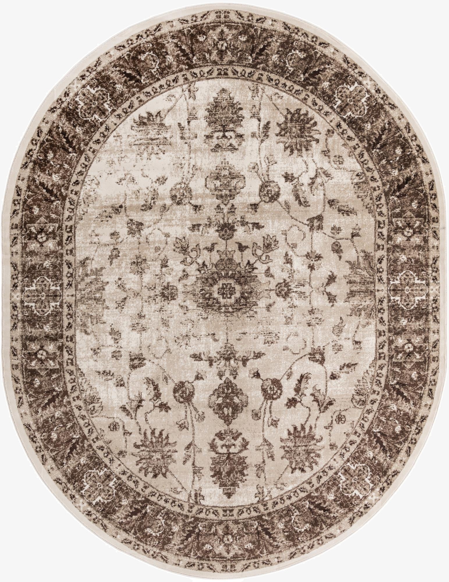  7' 10 x 10' Nepal Oval Rug