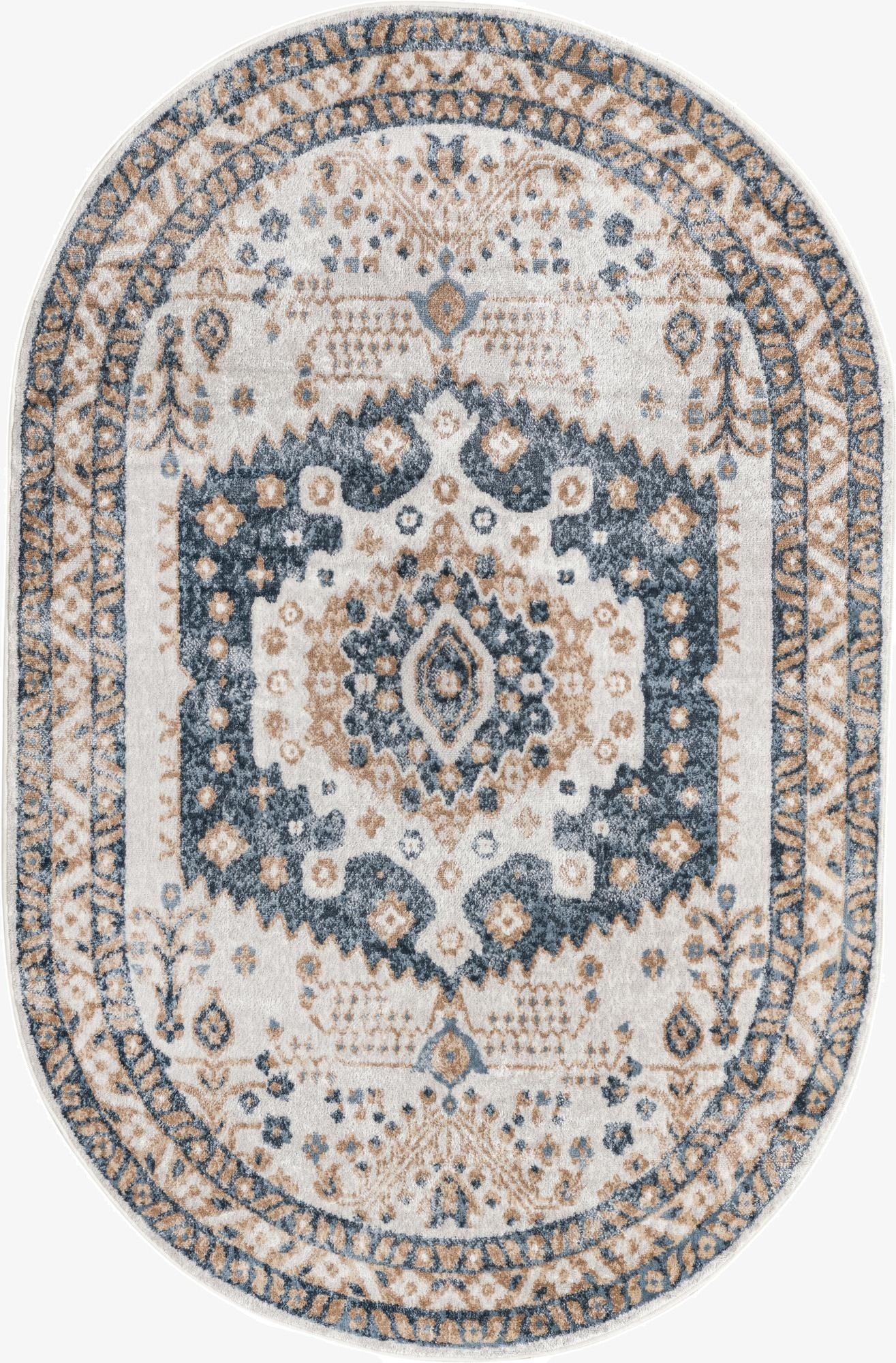  5' x 8' Oxford Oval Rug
