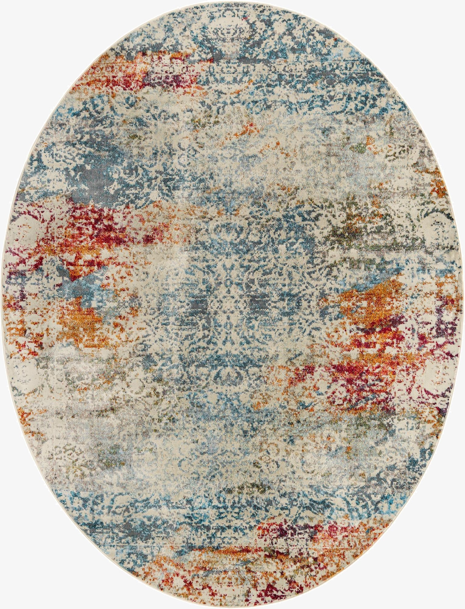  7' 10 x 10' Santiago Oval Rug