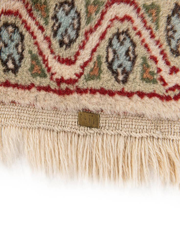 Detail image of  4' 4 x 6' 8  Hand Knotted Anatolian Oriental Wool Rug