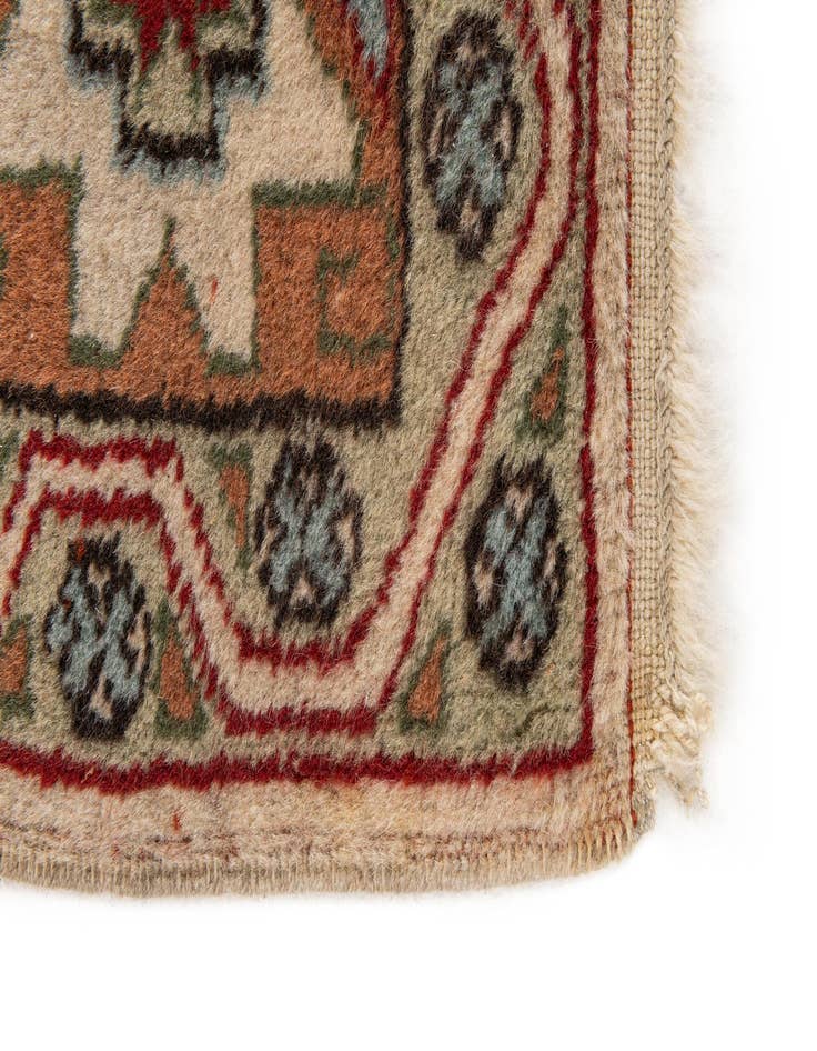 Detail image of  4' 4 x 6' 8  Hand Knotted Anatolian Oriental Wool Rug