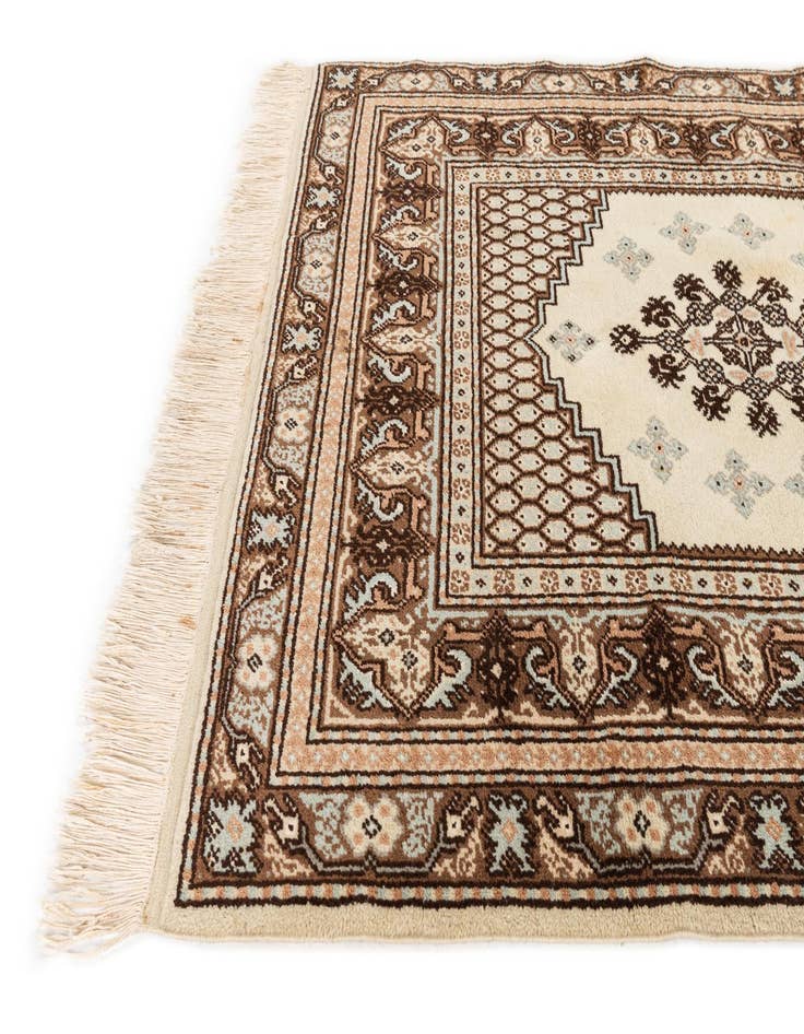 Detail image of  3' 11 x 5' 10  Hand Knotted Anatolian Wool Rug