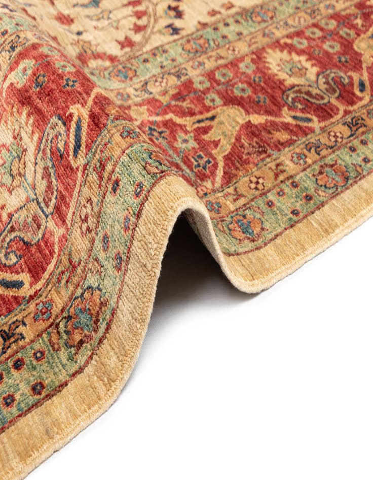 Detail image of  6' 10 x 9' 9 Ariana Ziegler Wool Rug