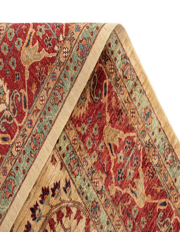 Detail image of  6' 10 x 9' 9 Ariana Ziegler Wool Rug