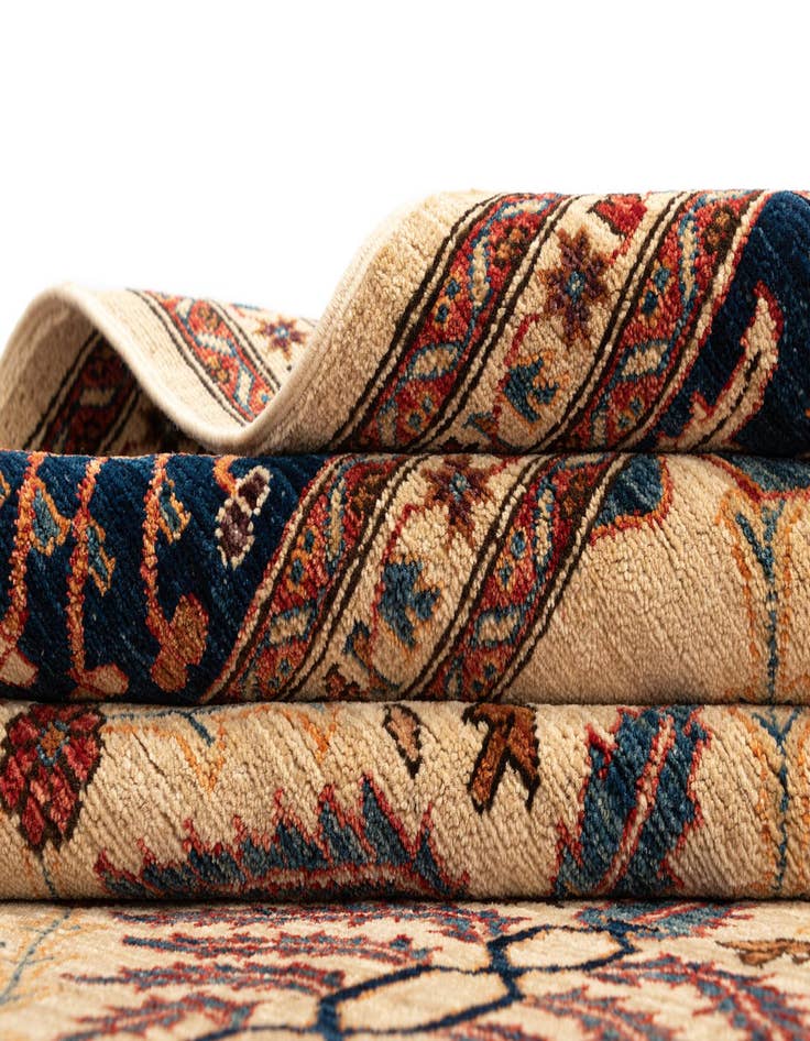 Detail image of  6' 6 x 8' 7 Ariana Ziegler Wool Rug