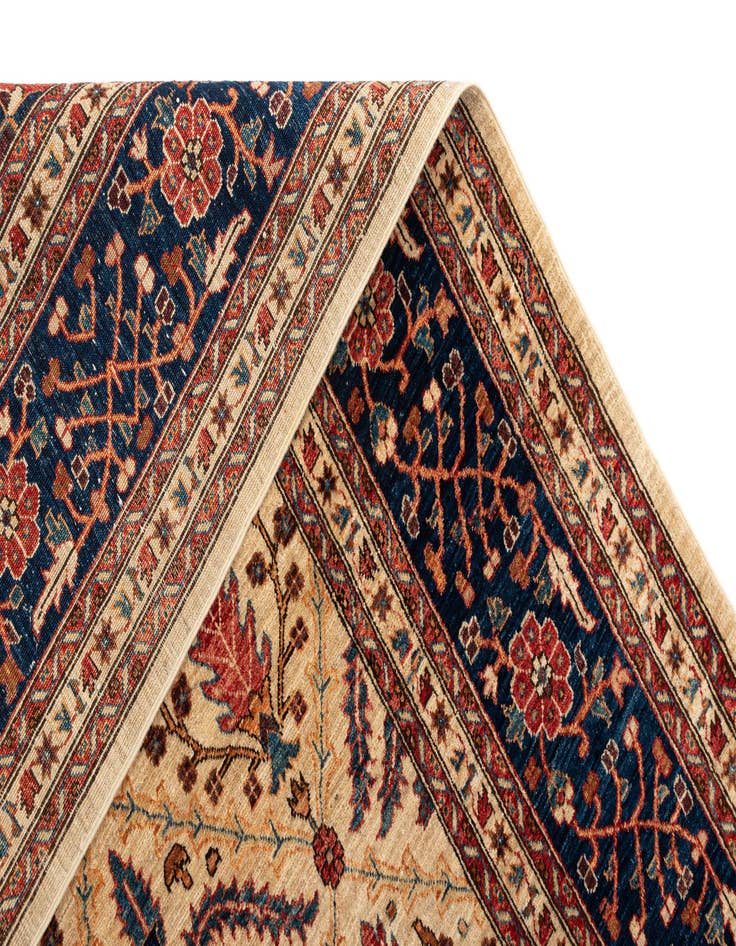 Detail image of  6' 6 x 8' 7 Ariana Ziegler Wool Rug