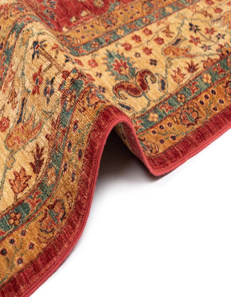 Detail image of  6' 9 x 9' 5 Ariana Ziegler Wool Rug