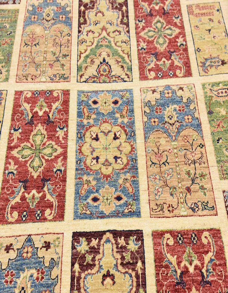 Detail image of  6' 9 x 9' 9  Hand Knotted Ariana Ziegler Oriental Rug