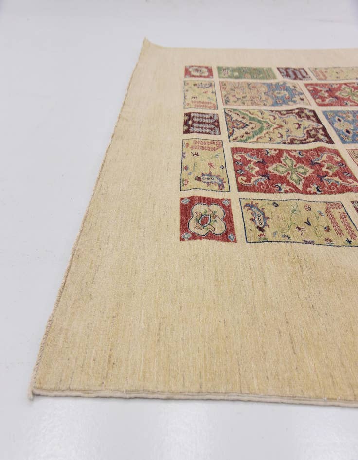 Detail image of  6' 9 x 9' 9  Hand Knotted Ariana Ziegler Oriental Rug