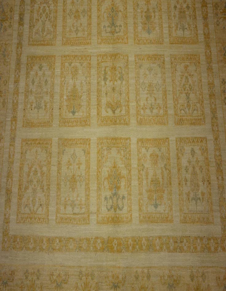 Detail image of  5' 7 x 8' 3  Hand Knotted Ariana Ziegler Oriental Rug