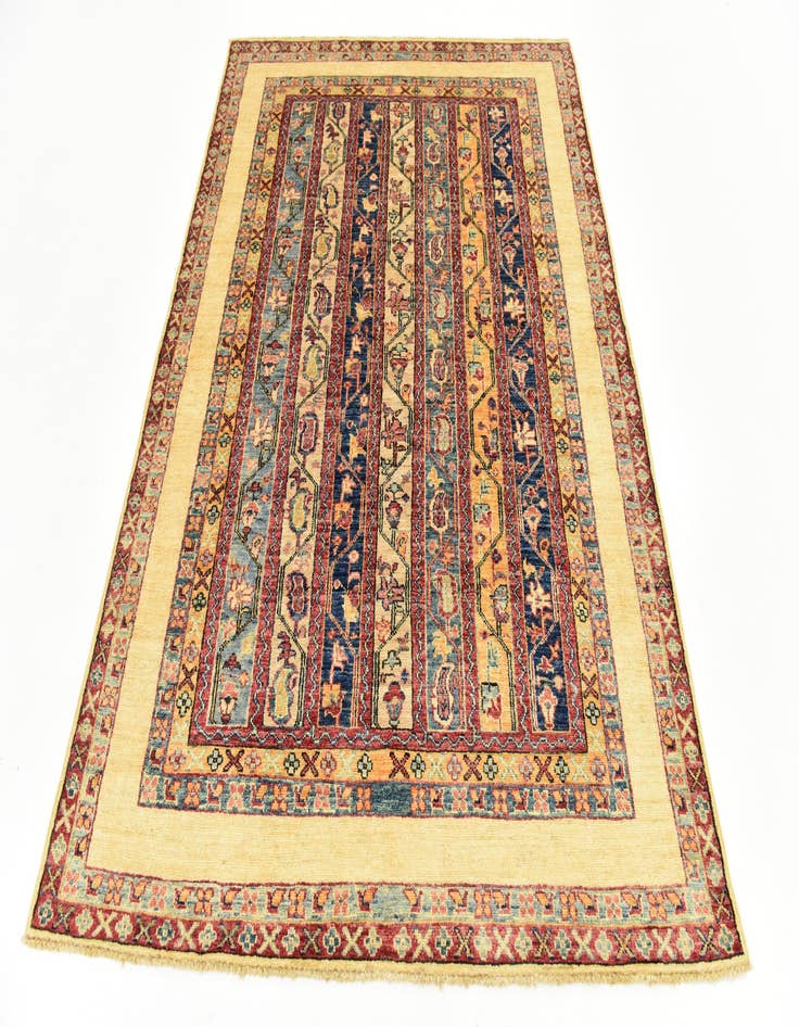 Detail image of  5' x 6' 5  Hand Knotted Ariana Ziegler Rug