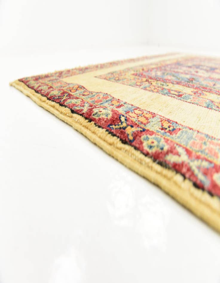 Detail image of  5' x 6' 5  Hand Knotted Ariana Ziegler Rug