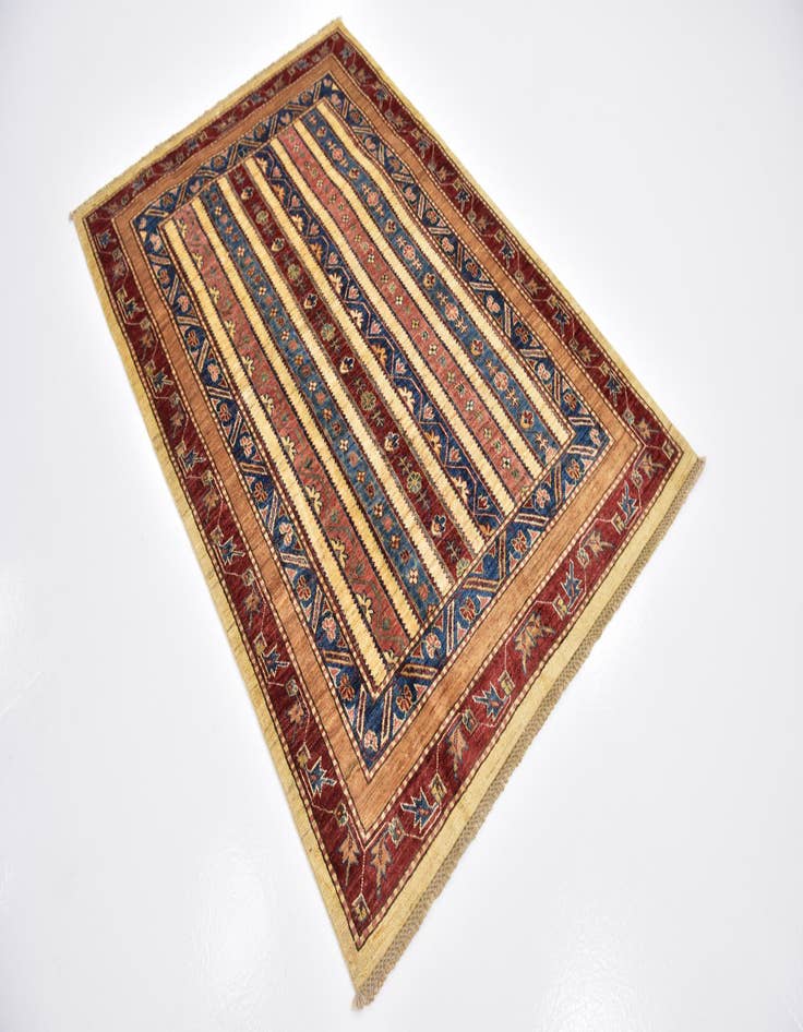 Detail image of  4' 2 x 6' 2  Hand Knotted Ariana Ziegler Rug