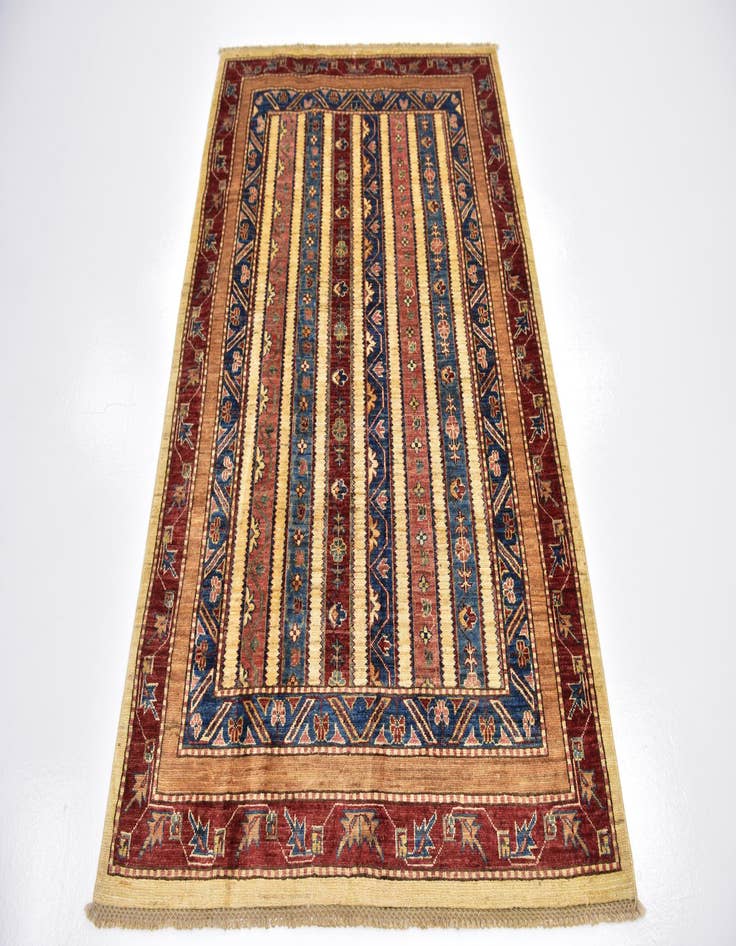 Detail image of  4' 2 x 6' 2  Hand Knotted Ariana Ziegler Rug