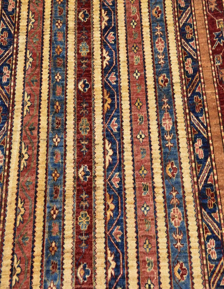 Detail image of  4' 2 x 6' 2  Hand Knotted Ariana Ziegler Rug