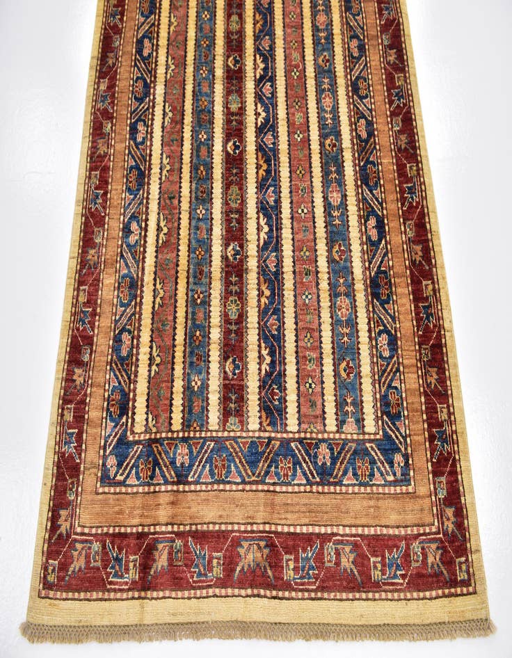 Detail image of  4' 2 x 6' 2  Hand Knotted Ariana Ziegler Rug