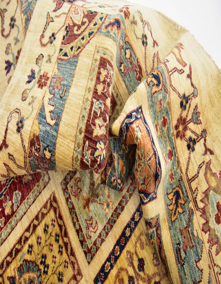 Detail image of  5' 7 x 7' 8  Hand Knotted Ariana Ziegler Rug