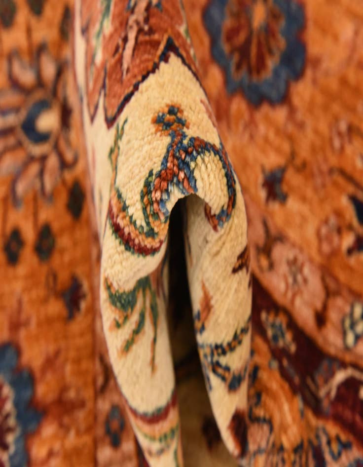 Detail image of  6' 9 x 9' 9  Hand Knotted Ariana Ziegler Rug