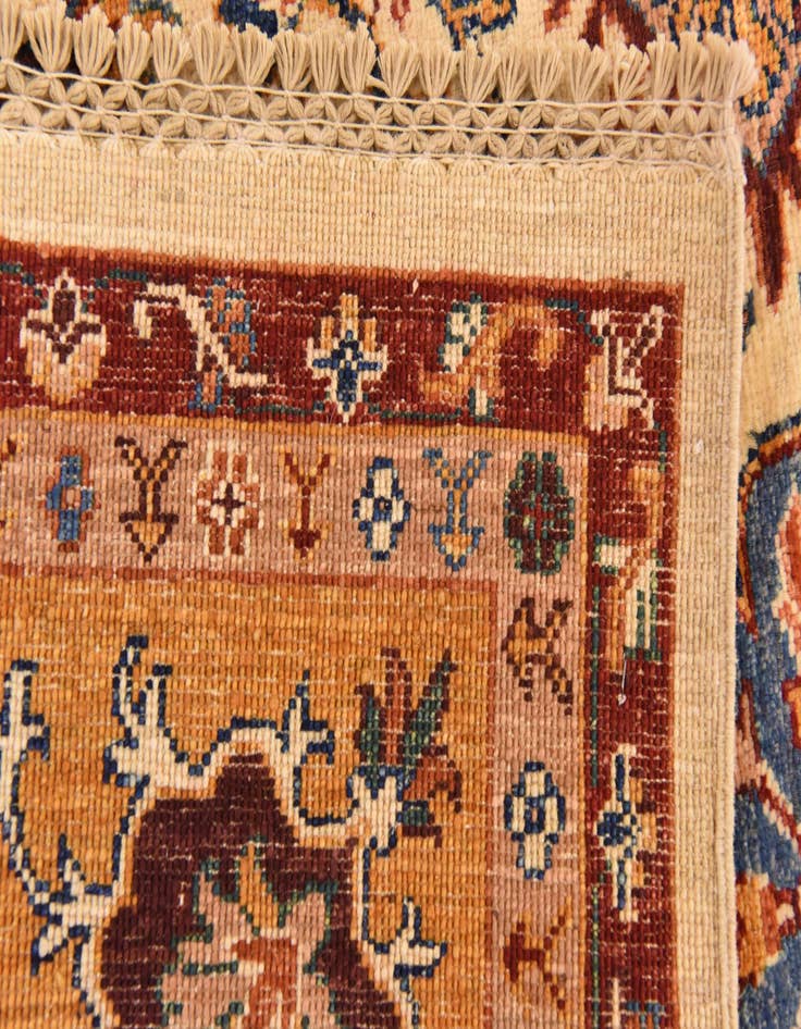 Detail image of  6' 9 x 9' 9  Hand Knotted Ariana Ziegler Rug