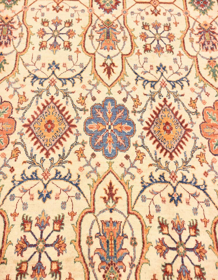 Detail image of  6' 9 x 9' 9  Hand Knotted Ariana Ziegler Rug