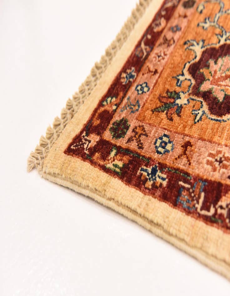 Detail image of  6' 9 x 9' 9  Hand Knotted Ariana Ziegler Rug