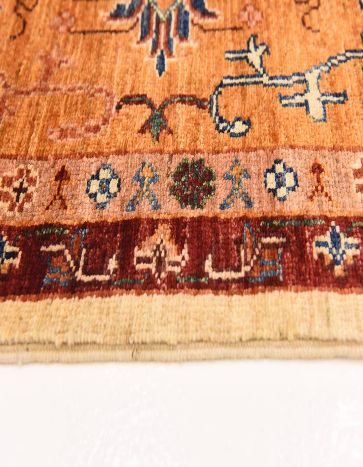 Detail image of  6' 9 x 9' 9  Hand Knotted Ariana Ziegler Rug