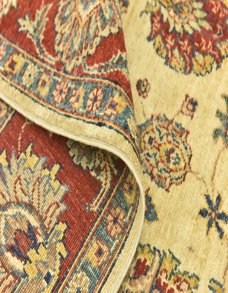 Detail image of  5' 8 x 7' 8  Hand Knotted Ariana Ziegler Rug