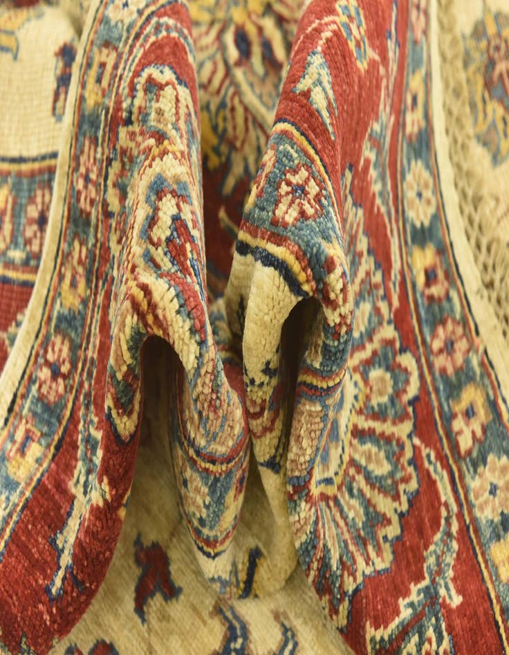 Detail image of  5' 8 x 7' 8  Hand Knotted Ariana Ziegler Rug