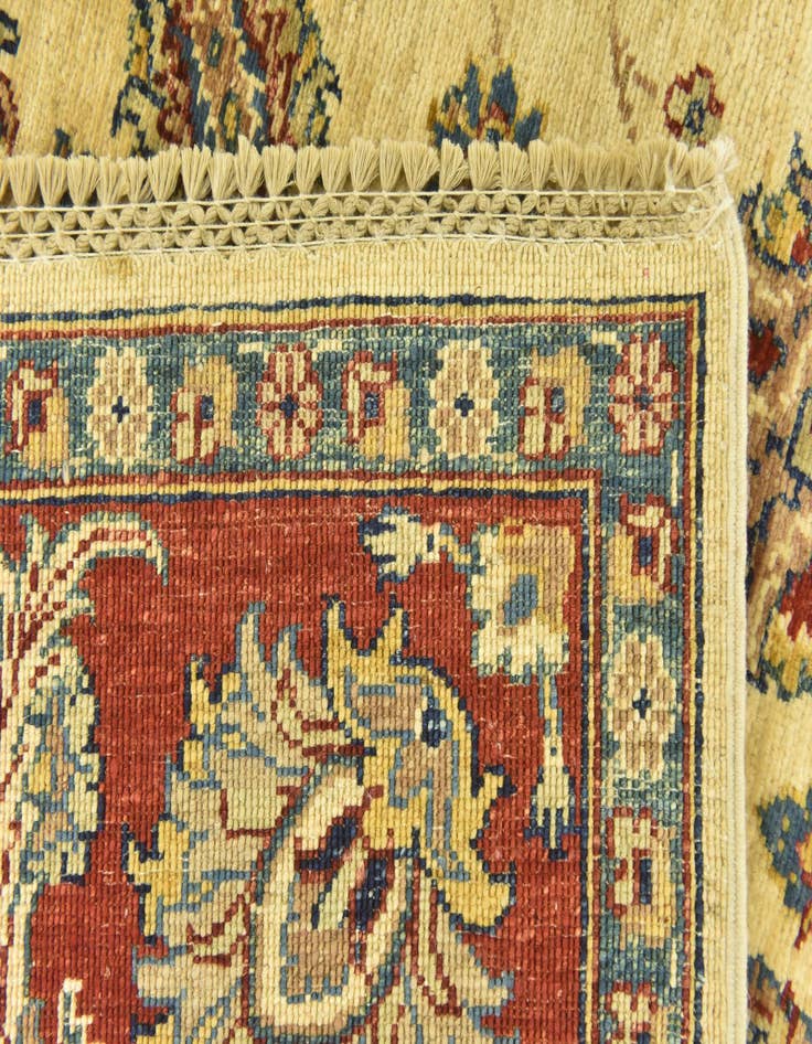 Detail image of  5' 8 x 7' 8  Hand Knotted Ariana Ziegler Rug