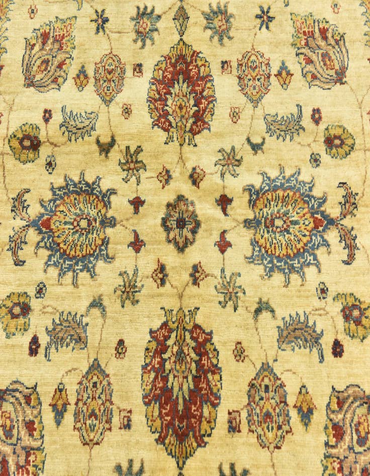 Detail image of  5' 8 x 7' 8  Hand Knotted Ariana Ziegler Rug