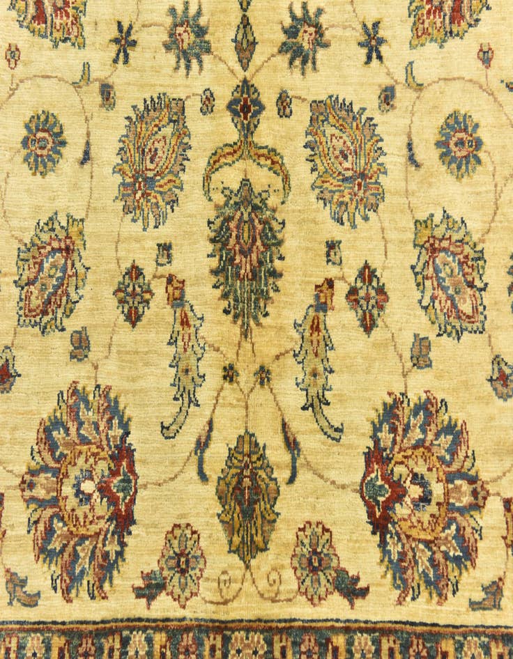 Detail image of  5' 8 x 7' 8  Hand Knotted Ariana Ziegler Rug