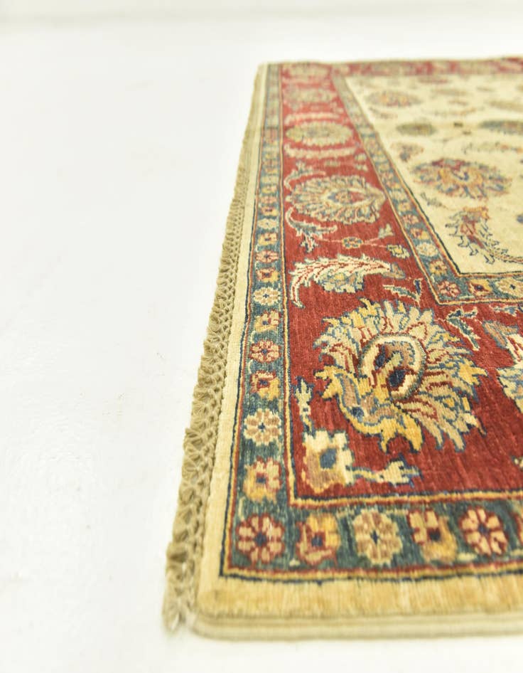 Detail image of  5' 8 x 7' 8  Hand Knotted Ariana Ziegler Rug