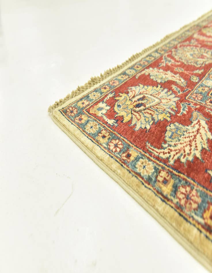 Detail image of  5' 8 x 7' 8  Hand Knotted Ariana Ziegler Rug