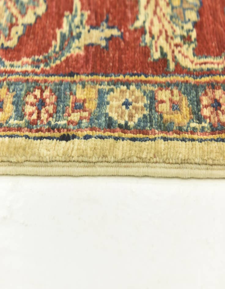 Detail image of  5' 8 x 7' 8  Hand Knotted Ariana Ziegler Rug