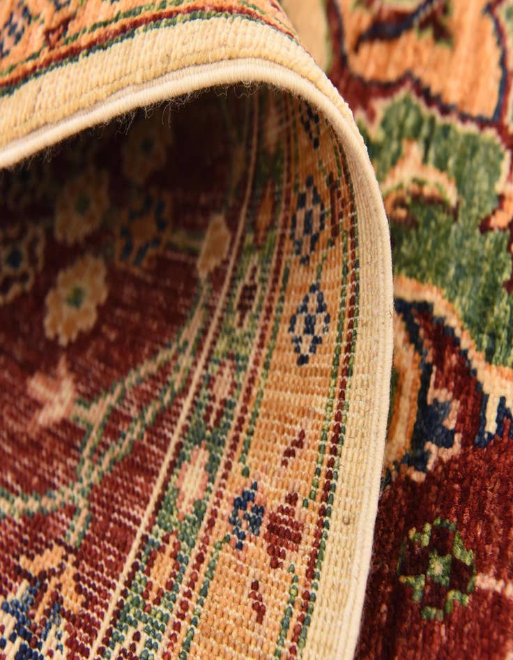 Detail image of  5' 7 x 8' 1  Hand Knotted Ariana Ziegler Oriental Rug