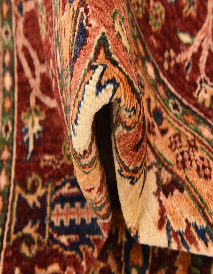 Detail image of  5' 7 x 8' 1  Hand Knotted Ariana Ziegler Oriental Rug
