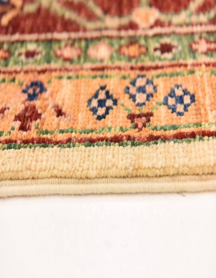 Detail image of  5' 7 x 8' 1  Hand Knotted Ariana Ziegler Oriental Rug