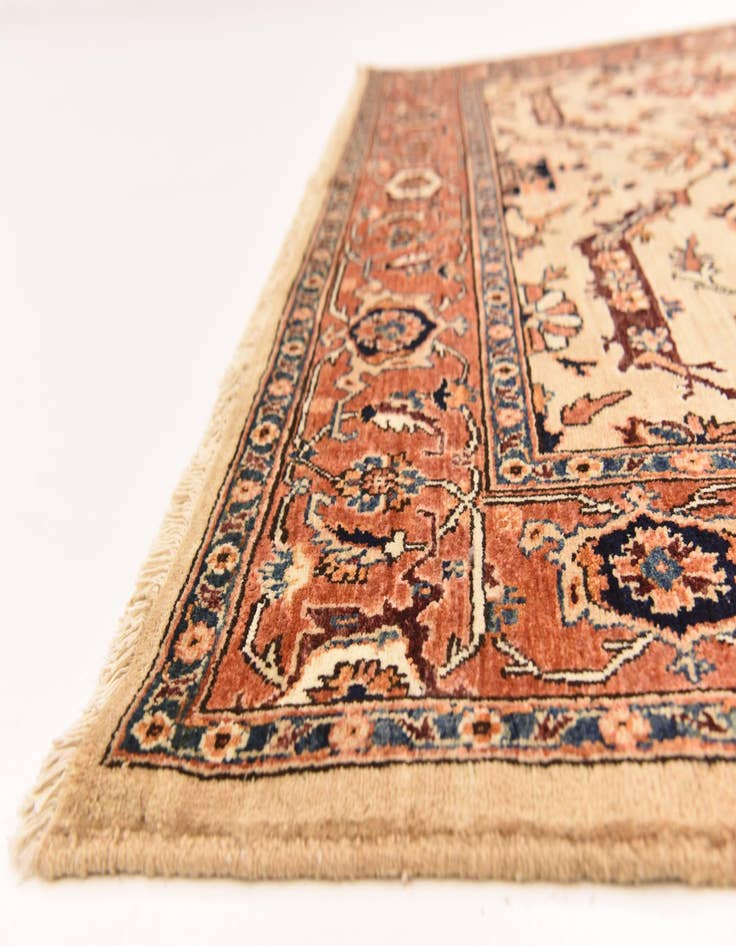 Detail image of  5' 7 x 8'  Hand Knotted Ariana Ziegler Oriental Rug