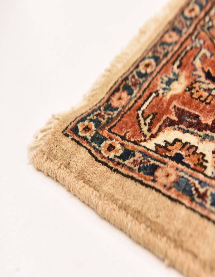 Detail image of  5' 7 x 8'  Hand Knotted Ariana Ziegler Oriental Rug