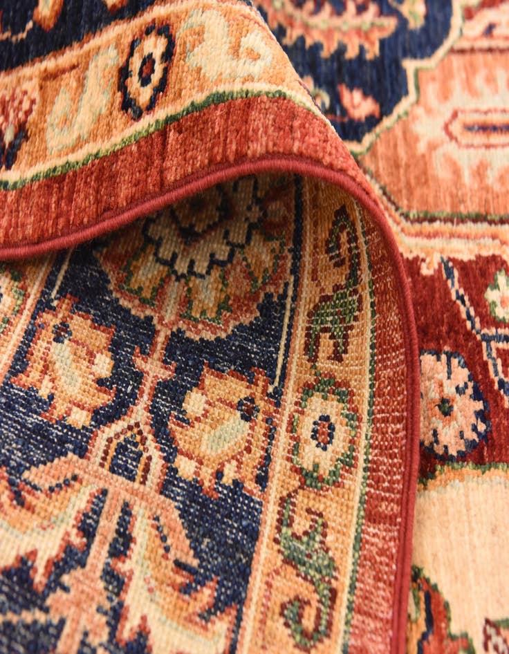 Detail image of  5' 6 x 8' 1  Hand Knotted Ariana Ziegler Rug