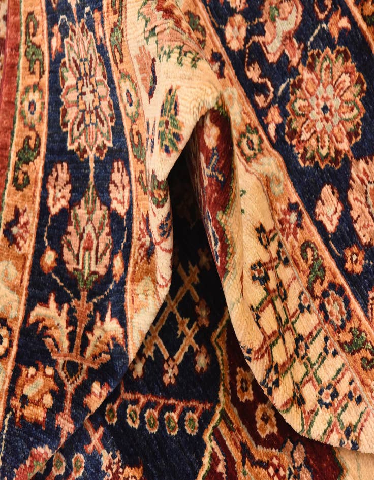 Detail image of  5' 6 x 8' 1  Hand Knotted Ariana Ziegler Rug