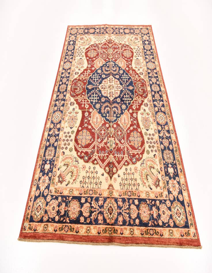 Detail image of  5' 6 x 8' 1  Hand Knotted Ariana Ziegler Rug