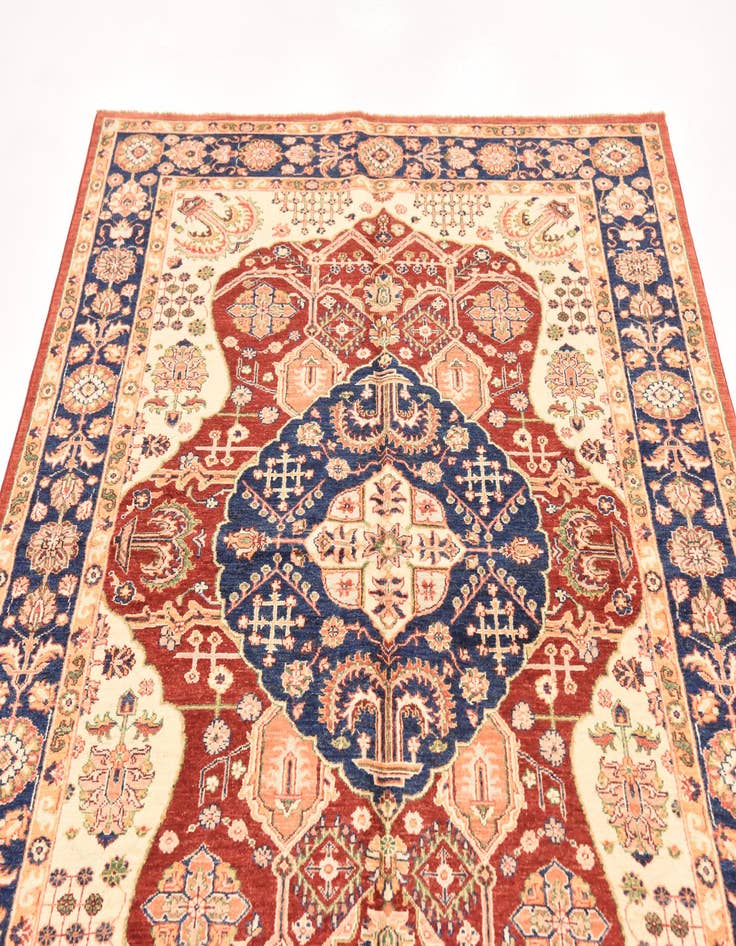 Detail image of  5' 6 x 8' 1  Hand Knotted Ariana Ziegler Rug